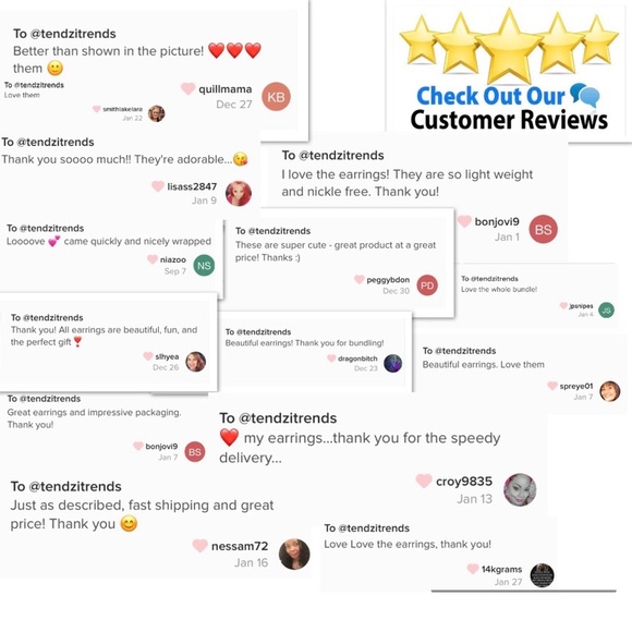 ⭐️🌙Crystal Moon Star Stud Earrings - Picture 5 of 6